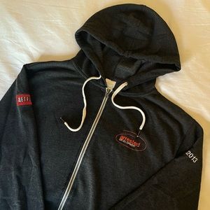 Arrested Development film crew zip hoodie sweatshirt L